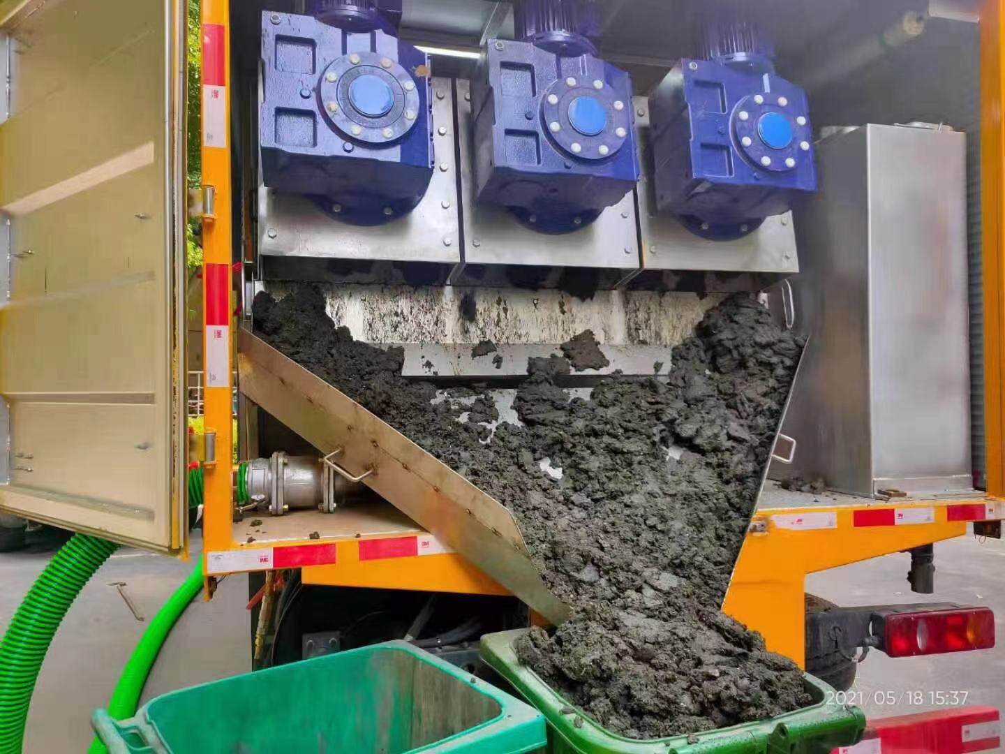 顺义化粪池清掏城市维护站-泥浆净化干湿分离处理